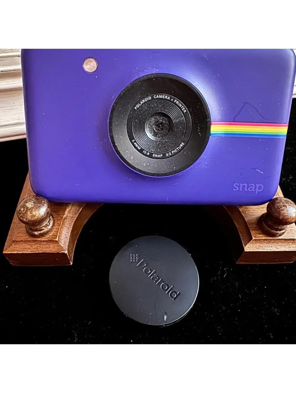 Zink Polaroid Snap 10.0 MP Instant Digital Camera Dark Blue w Film